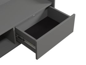 ТВ-тумба подвесная Воямполь 150x28 Графитовый