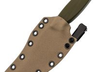 Нож Barmaley Knives Пьеро BW, сталь AUS-10Co, рукоять G10, хаки