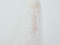 Мини-платье А-силуэта из лиоцелла с вышивкой, Белый