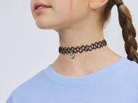 Футболка с вышивкой для девочек, Голубой