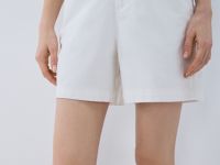 Шорты из хлопка, Белый