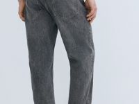 Прямые джинсы Straight, Серый