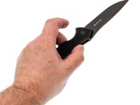 Складной нож Mr.Blade Hellcat Mini blackwash, сталь S35VN, рукоять Black G10