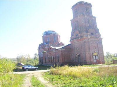 Архитектурный комплекс  бывших деревянной и каменной Георгиевской церкви, XIX в.