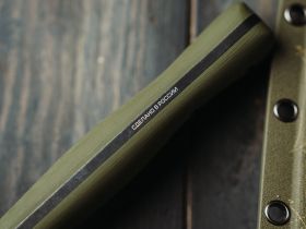 Нож N.C.Custom Forester сталь AUS-10, рукоять микарта