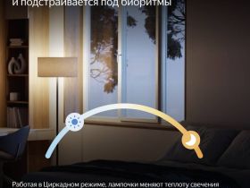 Умная лампочка Яндекс