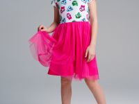 Платье трикотажное для девочек