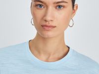 Футболка из хлопка свободного силуэта