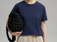 Свободная футболка comfort fit из хлопкового джерси