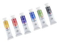 Набор акварели "Белые Ночи" Городской скетч, 6 туб x10 мл, пластиковый коррекс