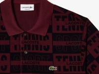 Мужское поло Lacoste L.12.12 с принтом