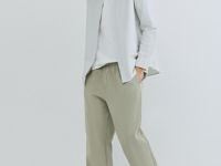 Рубашка из хлопка, Желтый