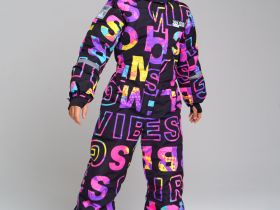 Зимний комбинезон из мембранной ткани для девочки