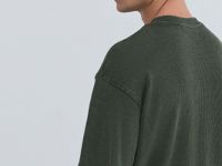 Футболка из структурной ткани, Зеленый