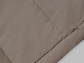 Длинный пуховик с натуральным пухом