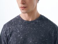 Футболка с принтом, Серый