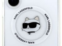 Чехол Karl Lagerfeld NFT Choupette MagSafe для Galaxy S25 Ultra прозрачный