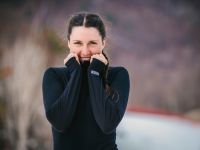 Первый слой фуфайка с длинным рукавом Merino Warm Женская