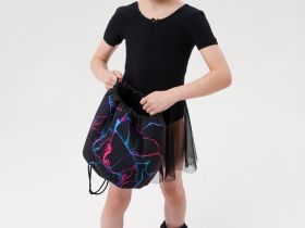 Сумка-чехол текстильный для гимнастического мяча для девочек