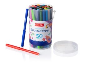 Фломастеры Globus, 50 шт.