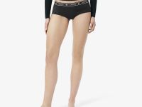 Женское трусы-шорты Lacoste из эластичного хлопка с логотипом на талии