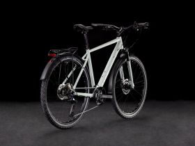 Дорожный велосипед Cube Nature Exc Allroad, год 2025, цвет Белый-Серый, ростовка 22