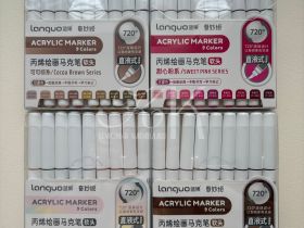 Набор маркеров акриловые Languo 207 цветов