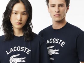 Хлопковая футболка Lacoste унисекс