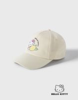 Жёлтая бейсболка с принтом Hello Kitty для девочки Глория Джинс