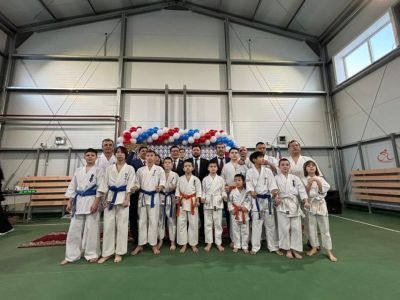 В Якутском городском лицее открылся новый модульный спортивный зал