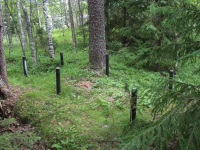 Могила лейтенанта Нежурина М.С. и лейтенанта Царева П.П.