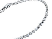 Браслет из белого золота с бриллиантами э4701бр04184700