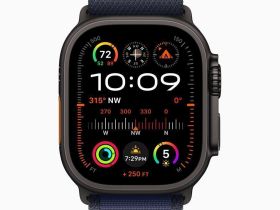 Ремешок Apple для Watch Ultra 49mm Navy Black Titanium Alpine Loop (L)