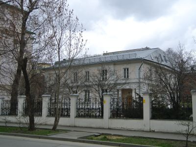 Дом, в котором с 1889 г. жил известный московский архитектор Р.И. Клейн