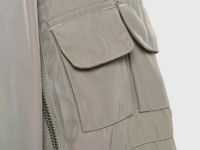 Бомбер оверсайз для девочек, Зеленый