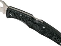 Складной нож Spyderco Endura 4 Flat Ground - 10FPBK, сталь VG-10 Satin Plain, рукоять термопластик FRN, чёрный