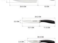 Набор ножей Polaris Stein-3SS