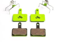Тормозные колодки для велосипеда Clark's EVRS811X2 увеличенной мощности для электровелосипедов(Shimano BR-M456/475) (металлизированные (sintered))