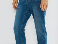 Зауженные джинсы, Синий