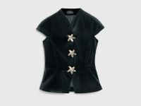 Бархатный жилет, Черный