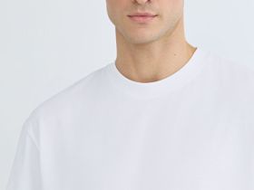 Футболка из плотного хлопка, Белый