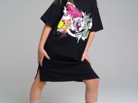 Платье трикотажное для девочек