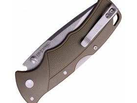 Нож складной Cold Steel Verdict Spear, сталь 1.4116, рукоять термопластик GFN, темно-коричневый