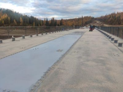 В Якутии при строительстве дорог применили инновационные методы