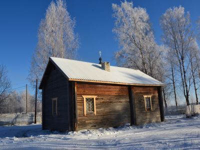 Дом, в котором в 1920-1930-х годах жила народная сказительница Ремшу Мария Андроновна (1861-1942)