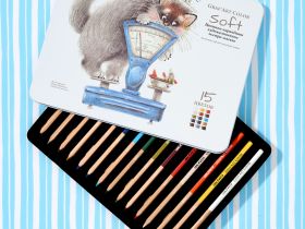 Набор карандашей цветные Малевичъ "GrafArt Soft", 15 цветов
