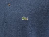 Мужское поло L.12.12 из меланжевой ткани