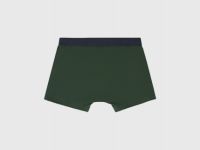 Трикотажные трусы-транки средней посадки, Зеленый