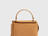 Сумка из искусственной замши, Бежевый