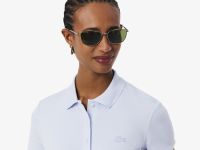Женское поло Lacoste приталенного кроя из эластичного хлопка